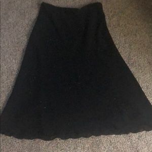 Silk Beaded Nicole Miller skirt